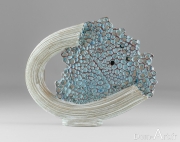 Nicole PAGES-LINDNER - Corail turquoise - hauteur 20 cm - Vendu