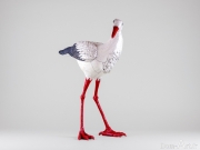 Do Nogues - Cigogne - hauteur 45 cm - Vendu