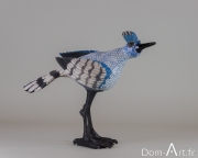 Do Nogues - Oiseau bleu - hauteur 29 cm