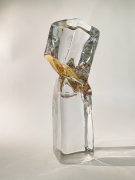 Xavier Carrère - Verre & Or 38 x 11 x 9 cm