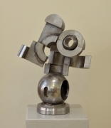 Claude Viseux - Cosmoïde - acier inox - hauteur 56 cm