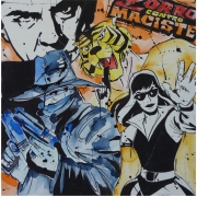 Clanetti - technique mixte sur toile100 x100 cm - Vendu